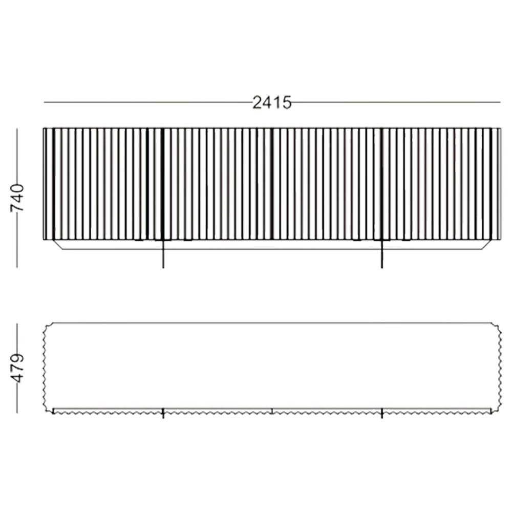 Accordion Sideboard